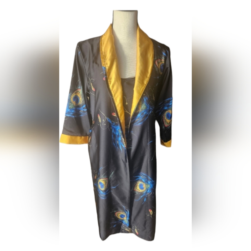 Lily by Firmiana Peacock Chemise & Robe